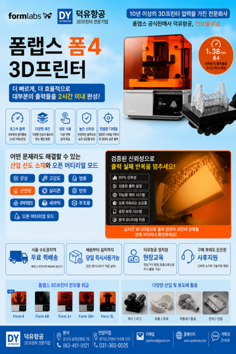 폼랩스 폼4, Formlabs Form4